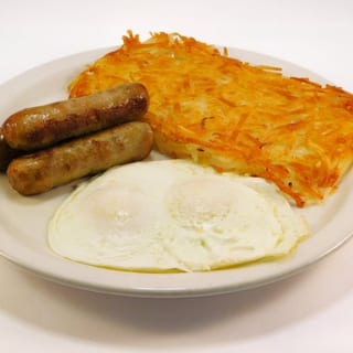 3 Sausage Links + 2 Eggs