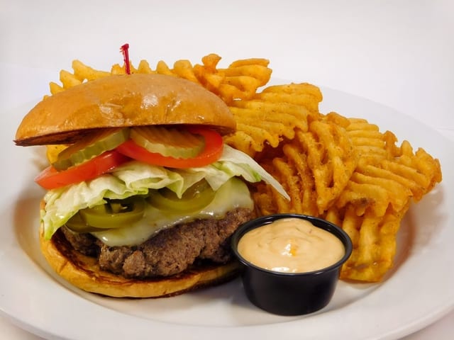 The Shop Burger.