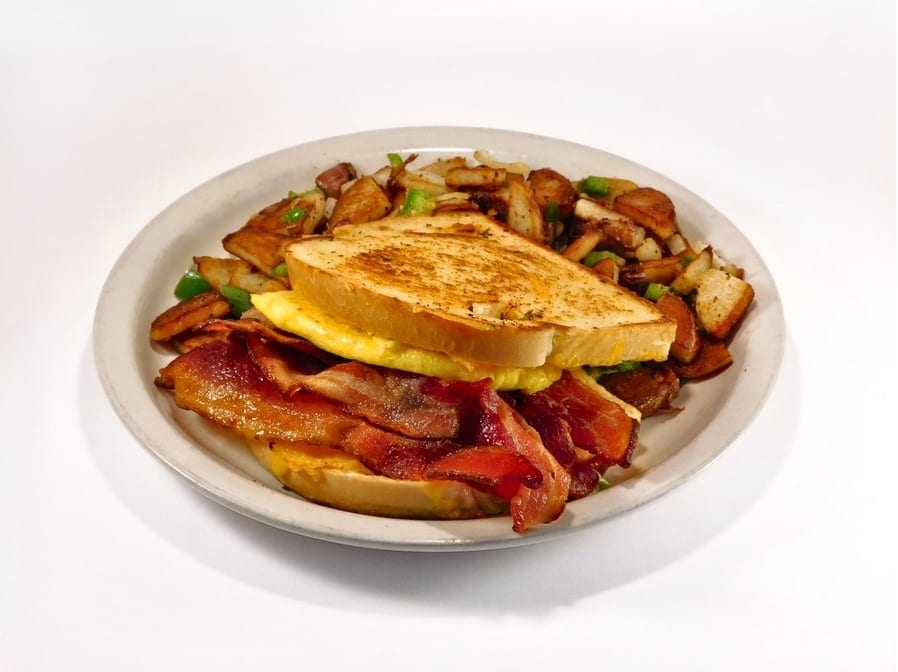 Bacon Breakfast Sandwich.