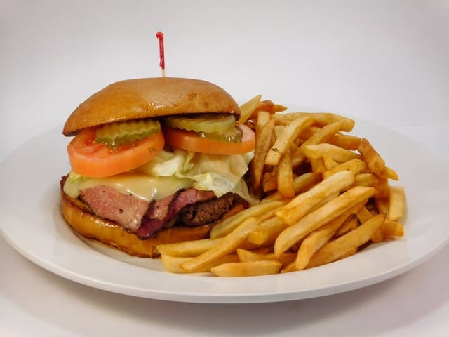 Pastrami Burger.
