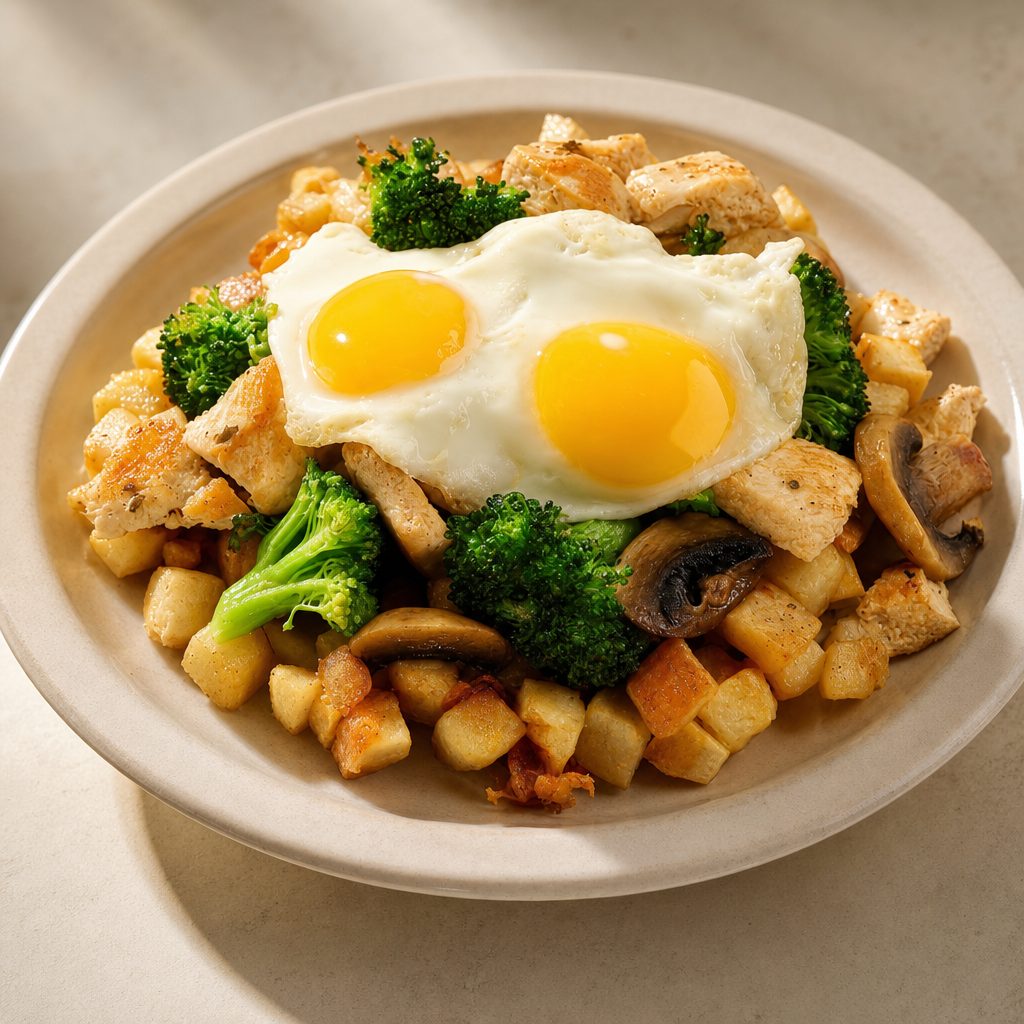 Grilled Chicken Skillet.