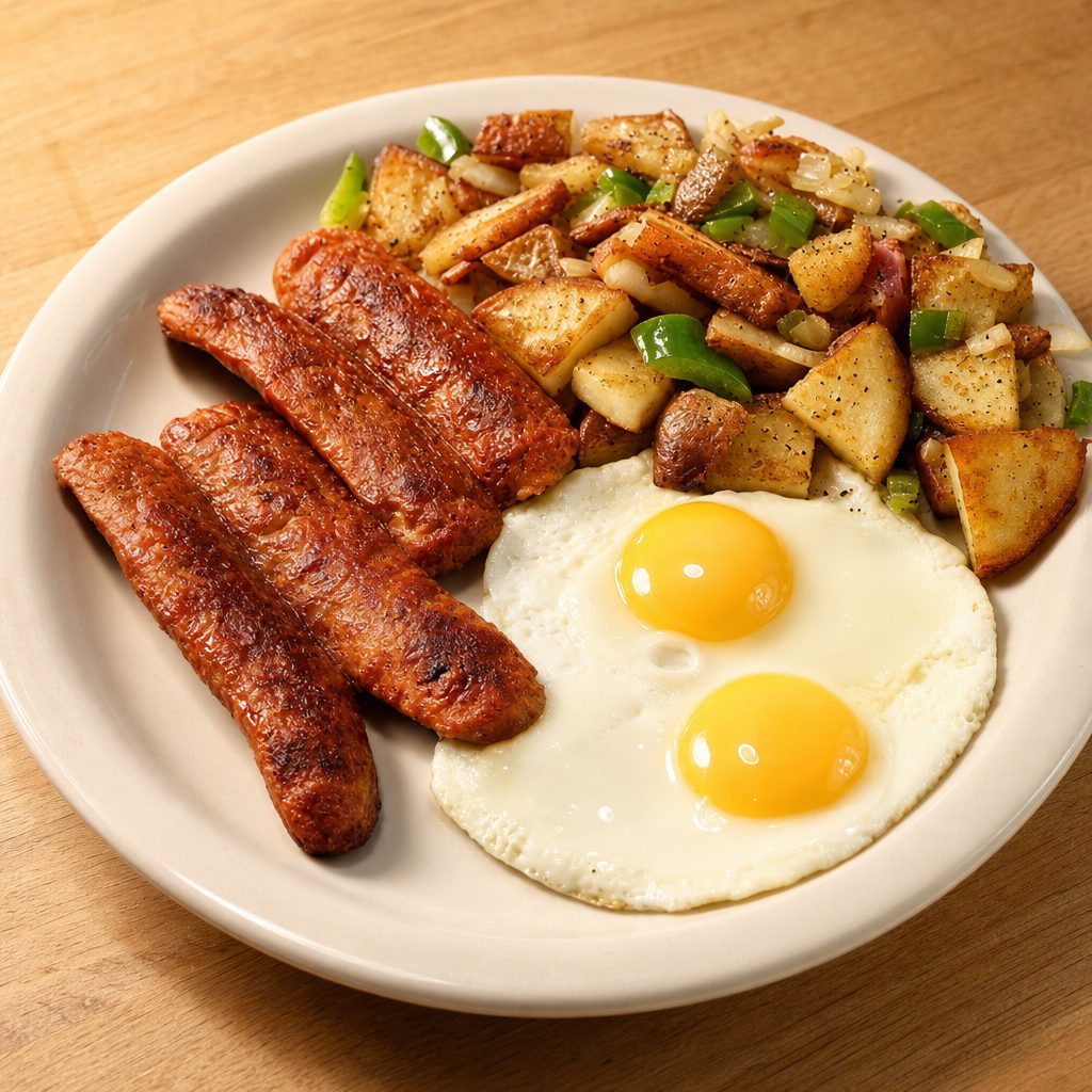 Linguica + 2 Eggs.