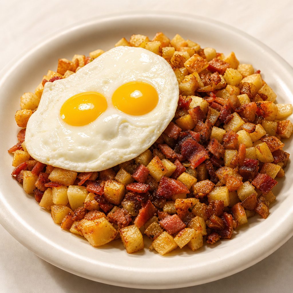 Meat Lovers Skillet.