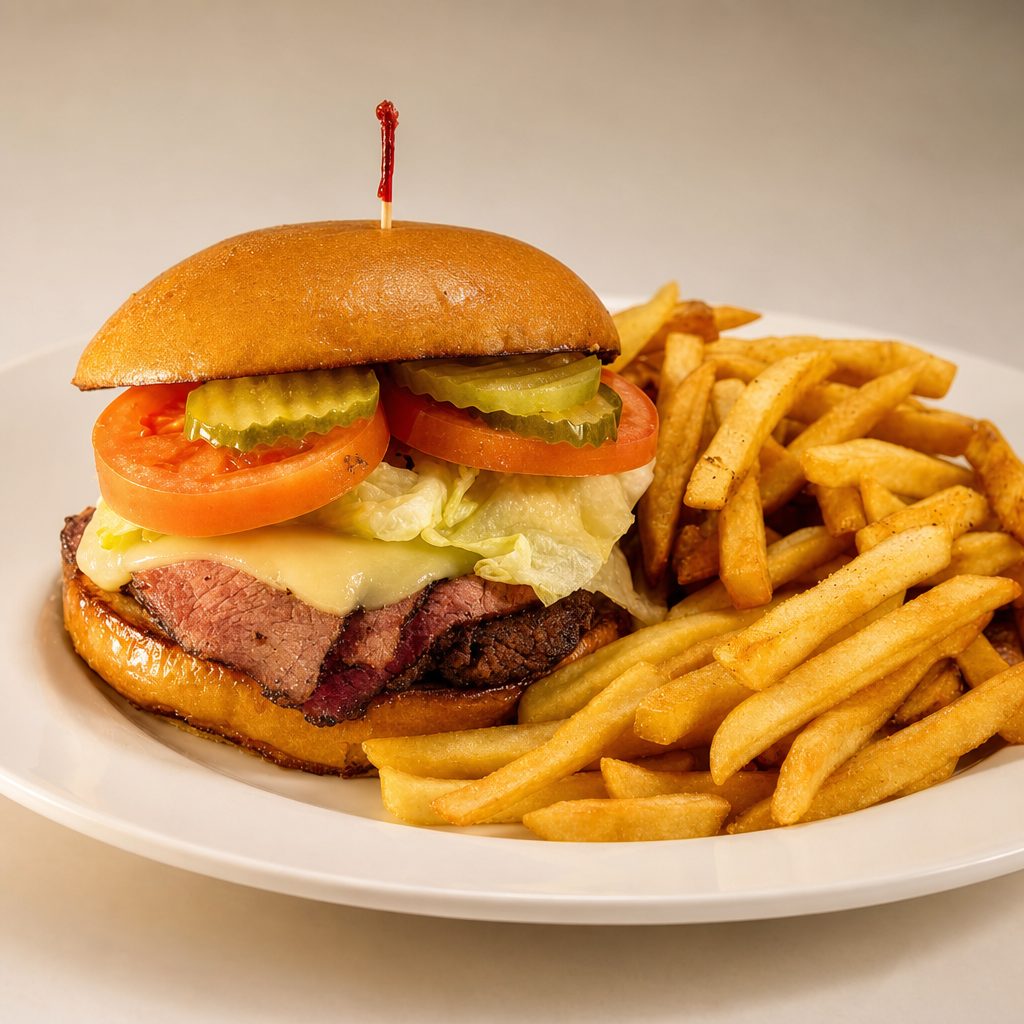Pastrami Burger.