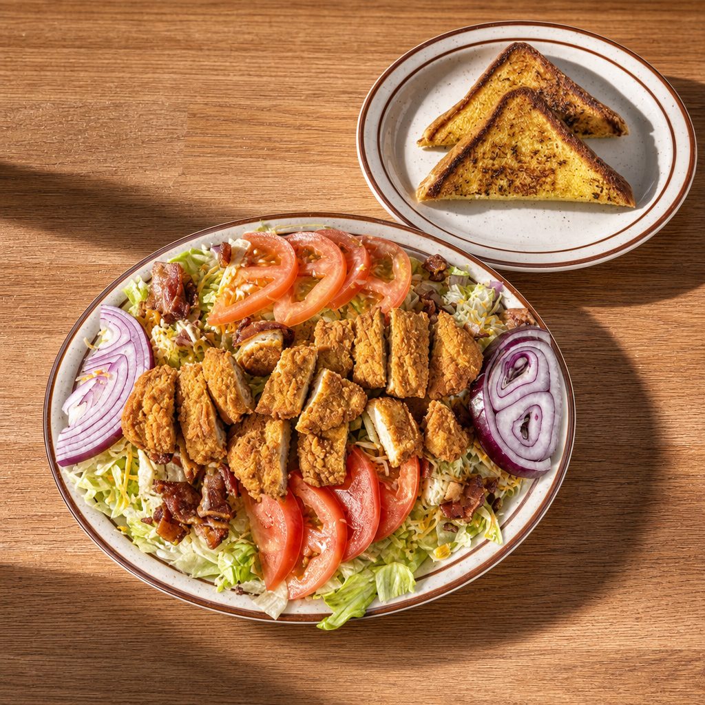 Crispy Chicken Salad.