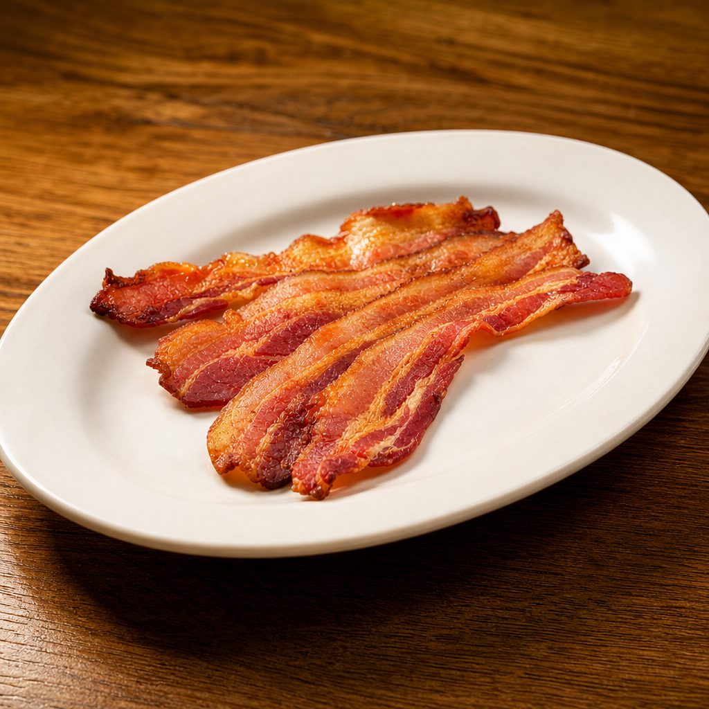 4 Strips of Bacon.