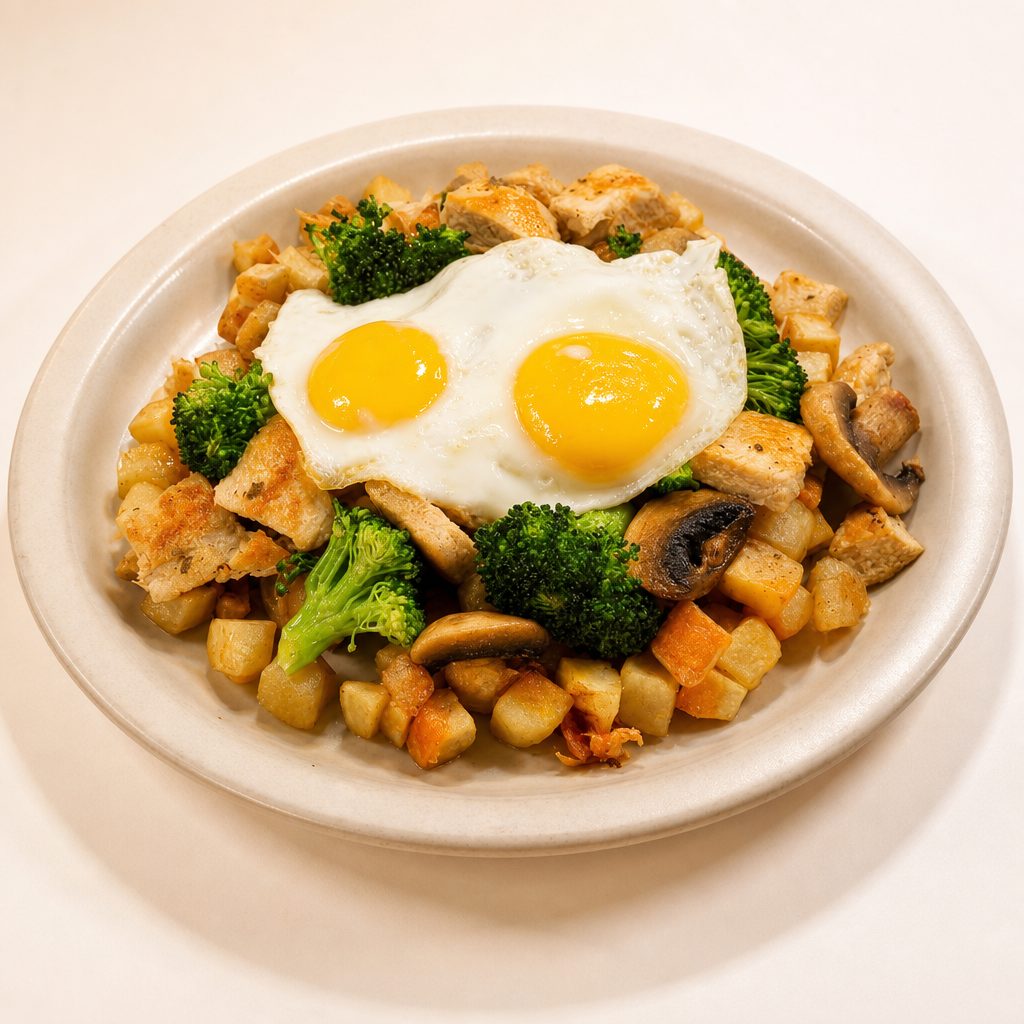 Grilled Chicken Skillet.