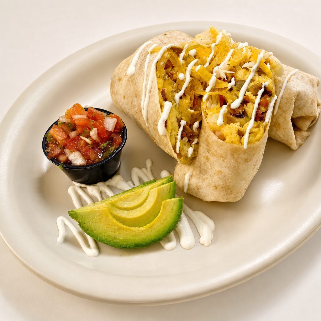 Meat Lover Burrito.