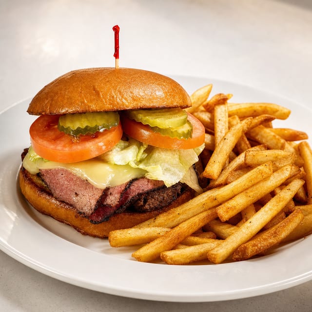 Pastrami Burger.